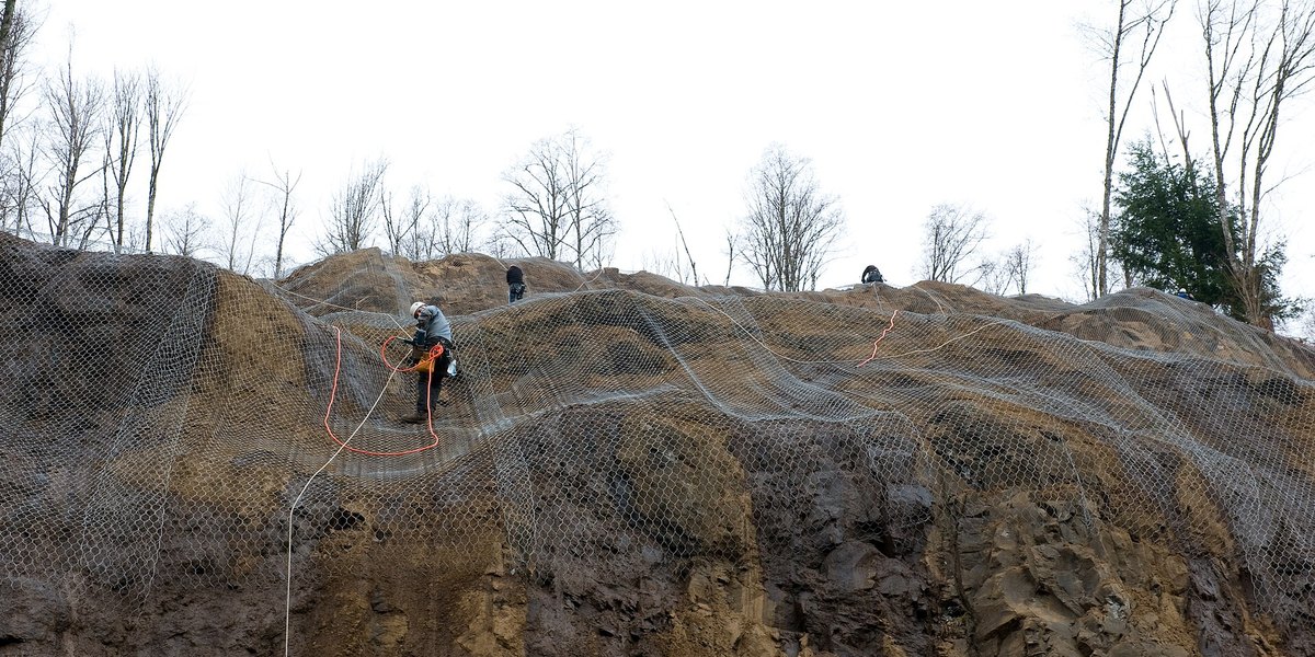 Wire mesh project application image