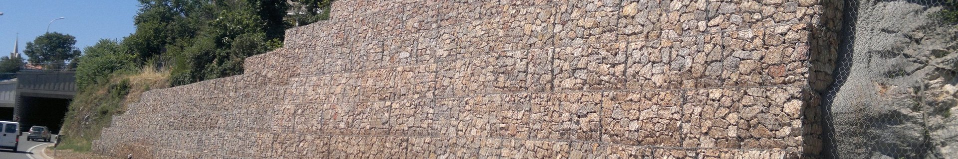 Reinforced Gabion product photo showing the product structure