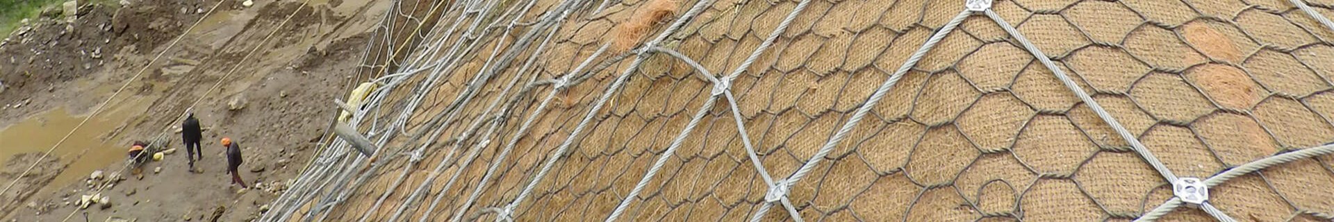 Spider Type Protection Net product photo showing the product structure