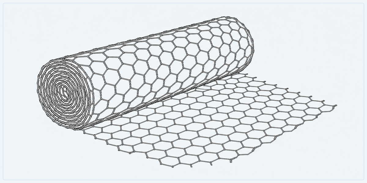 Gabion Roll structure detail image showing key components and connections