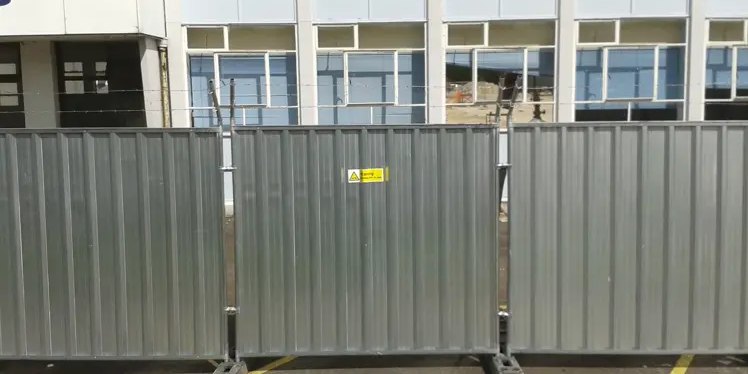 Mobile Security Barrier product image showing structure and appearance