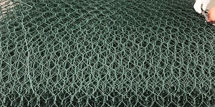 PE/PVC Coated Gabion Mesh product image showing structure and appearance