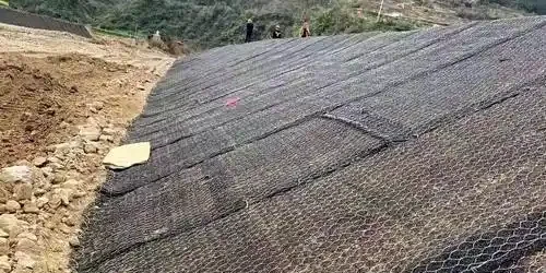 Reinforced Terramesh product image showing structure and appearance